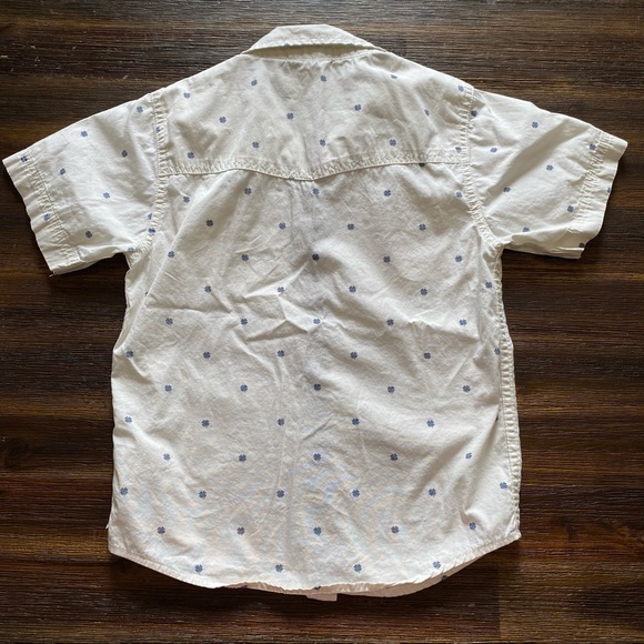 Lucky Brand Boys Short Sleeve Button Down Size 7 - Picture 3 of 3